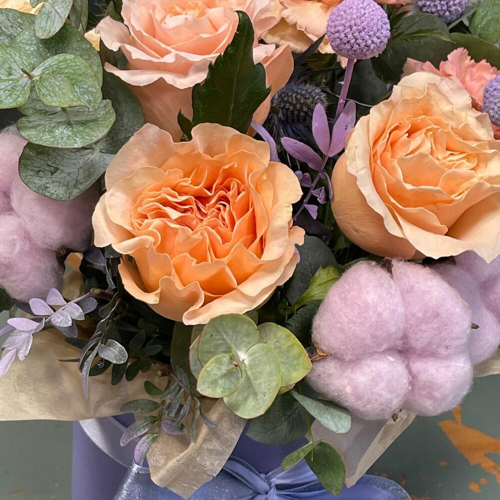 Цветы в коробке Зимний уют Цветы в коробке Зимний уют