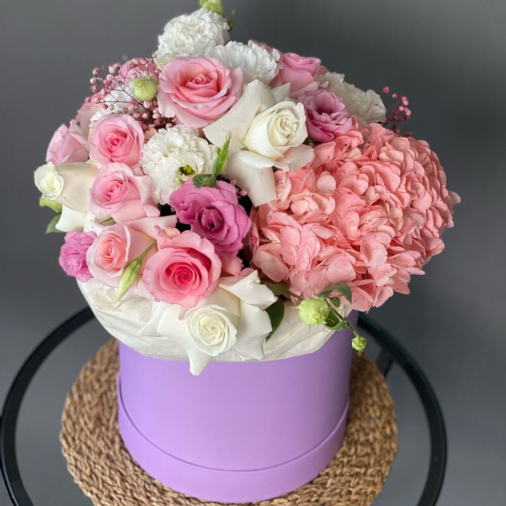 Цветы в коробке