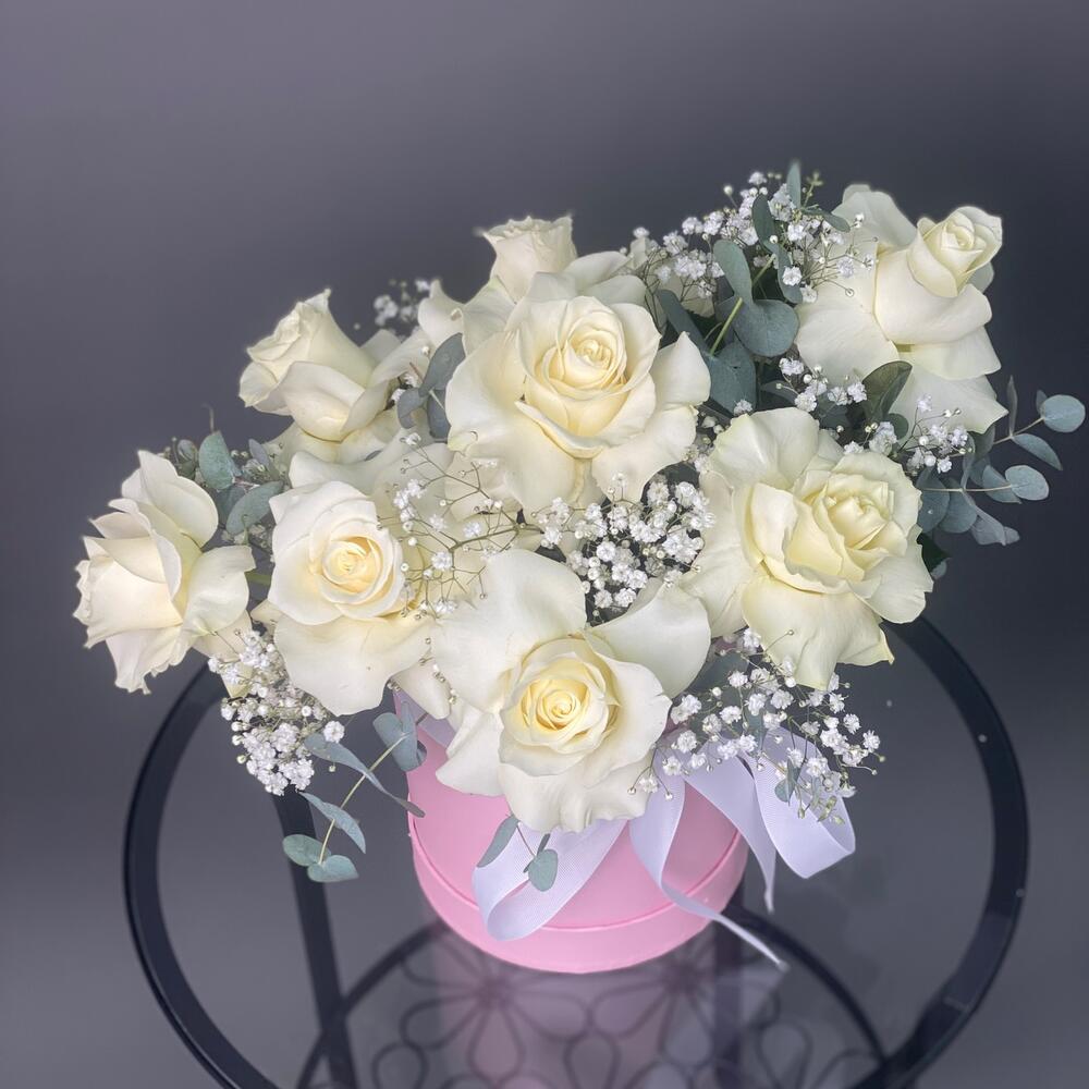 Цветы в коробке